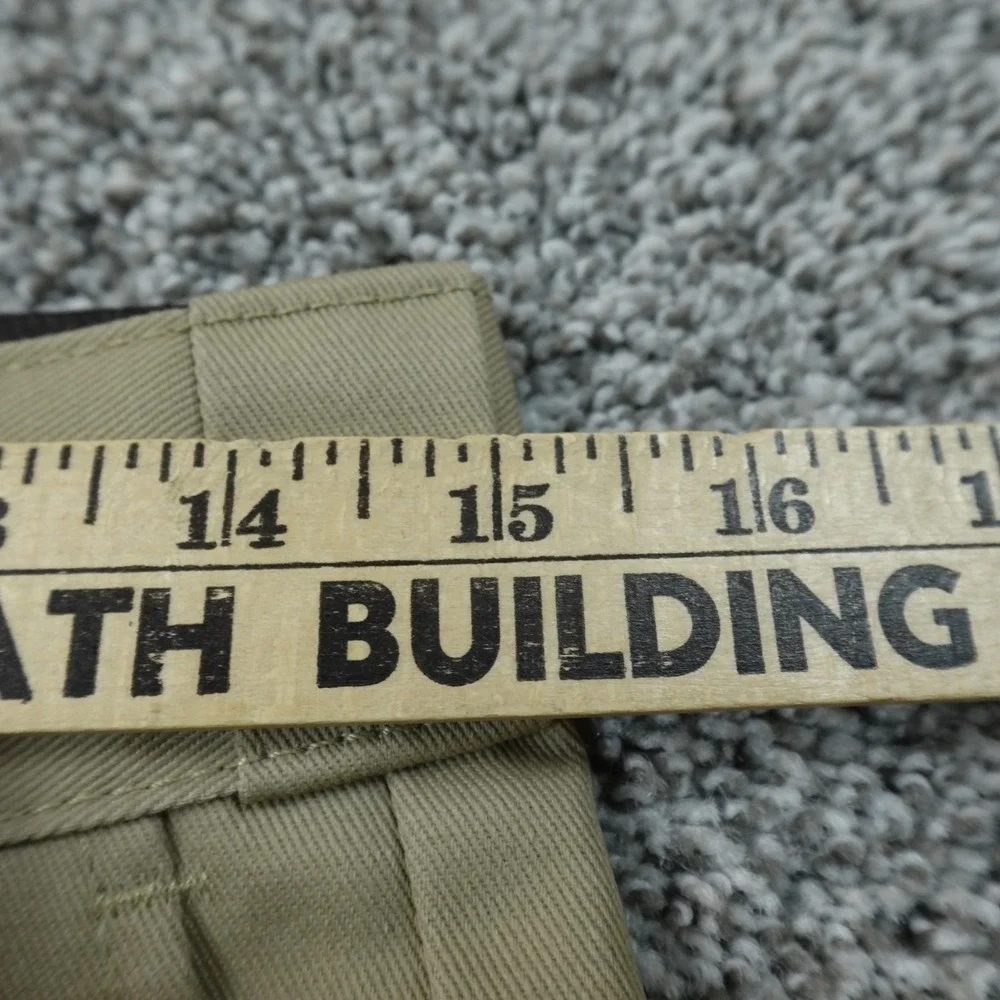 NEW Dickies Pants Mens 30X30 Brown Beige Khaki Tan 874 Chino Trouser Flat Front